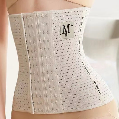 M + Belly Belt 6 Hooks Body Shaper & Tummy Controller ~ Size  3XL ~ Color  Skin