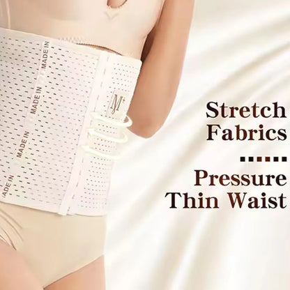 M + Belly Belt 6 Hooks Body Shaper & Tummy Controller ~ Size  3XL ~ Color  Skin
