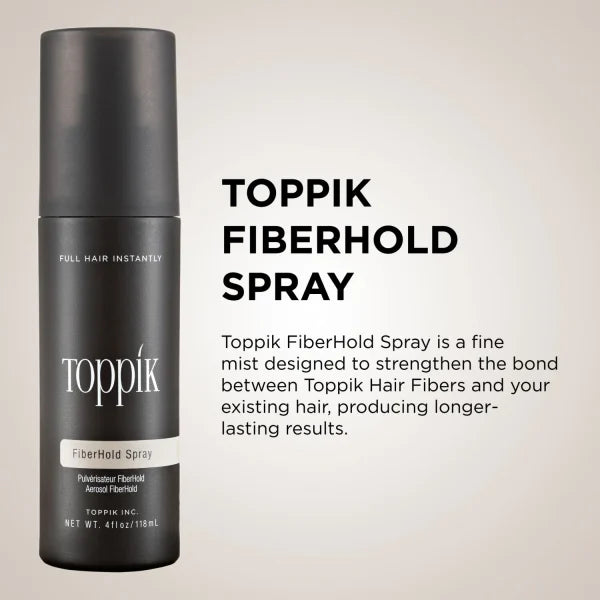 Toppik Hair Fiber Holding Spray, Instant Fuller Looking Hair