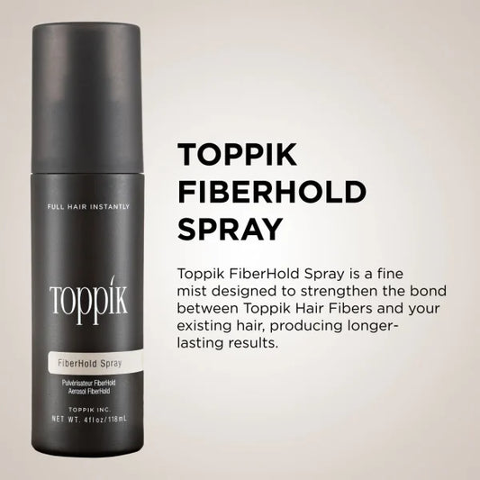 Toppik Hair Fiber Holding Spray, Instant Fuller Looking Hair