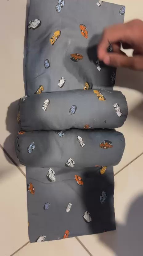 Adjustable Baby Sleeping Support Pillow Anti Roll Cushion And Neck Protection Infant Sleep Positioner  Random Colour